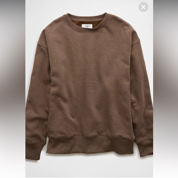 American Eagle Outfitters Brown Sweatshirt - Picture 1 of 9